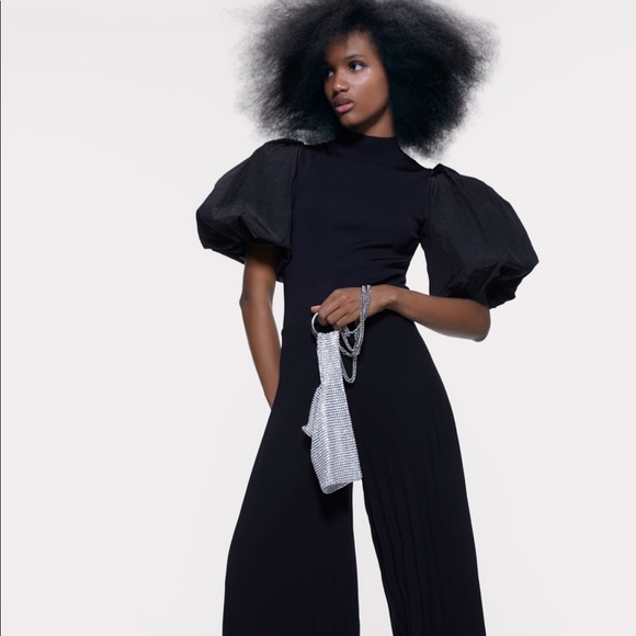 Zara combination knit top - Picture 2 of 8